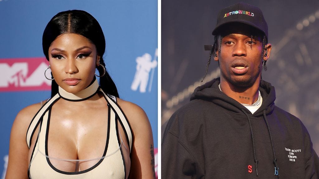 Nicki Minaj ei sulattanut Travis Scottin albumilistan ykköspaikkaa.