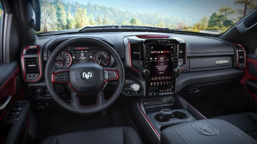 ram 1500 interior