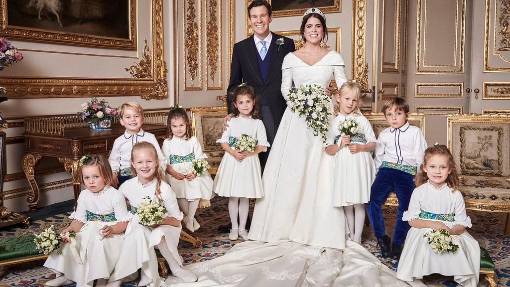 Prinsessa Eugenie ja Jack Brooksbank avioituivat 12. lokakuuta.