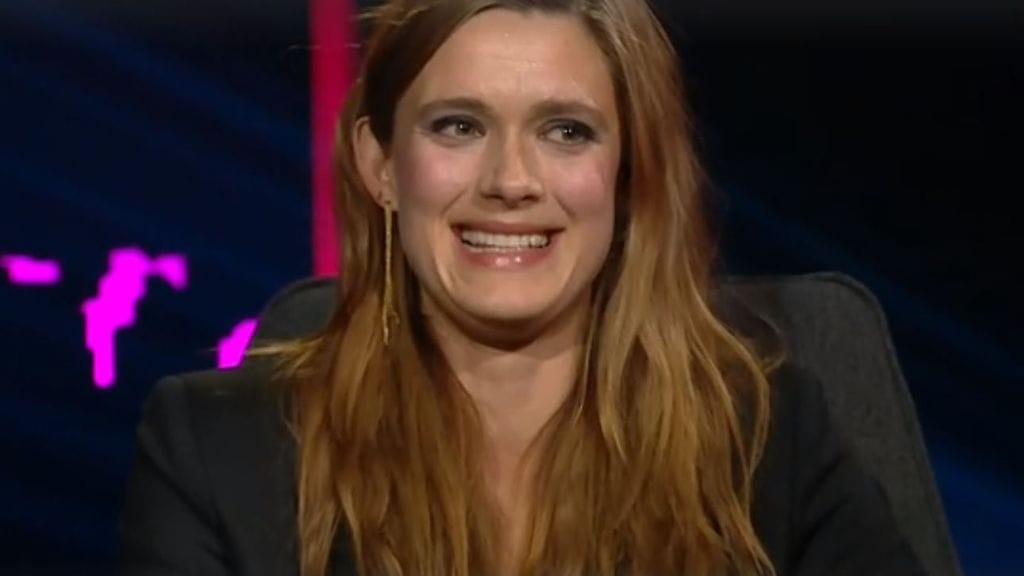 Krista Kosonen vieraili Enbuske, Veitola & Salminen -ohjelmassa.