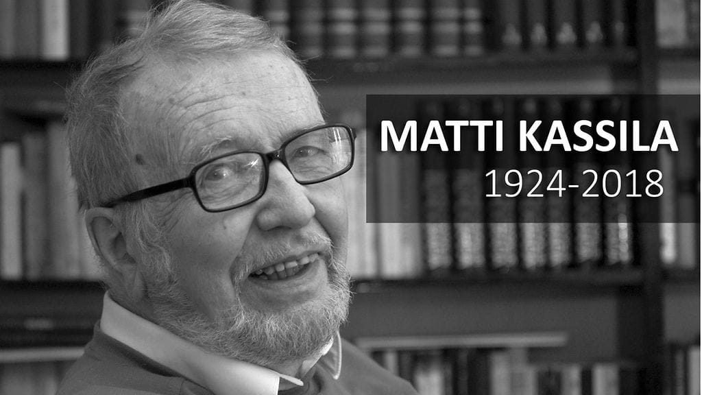 Ohjaaja Matti Kassila kuoli 94-vuotiaana.