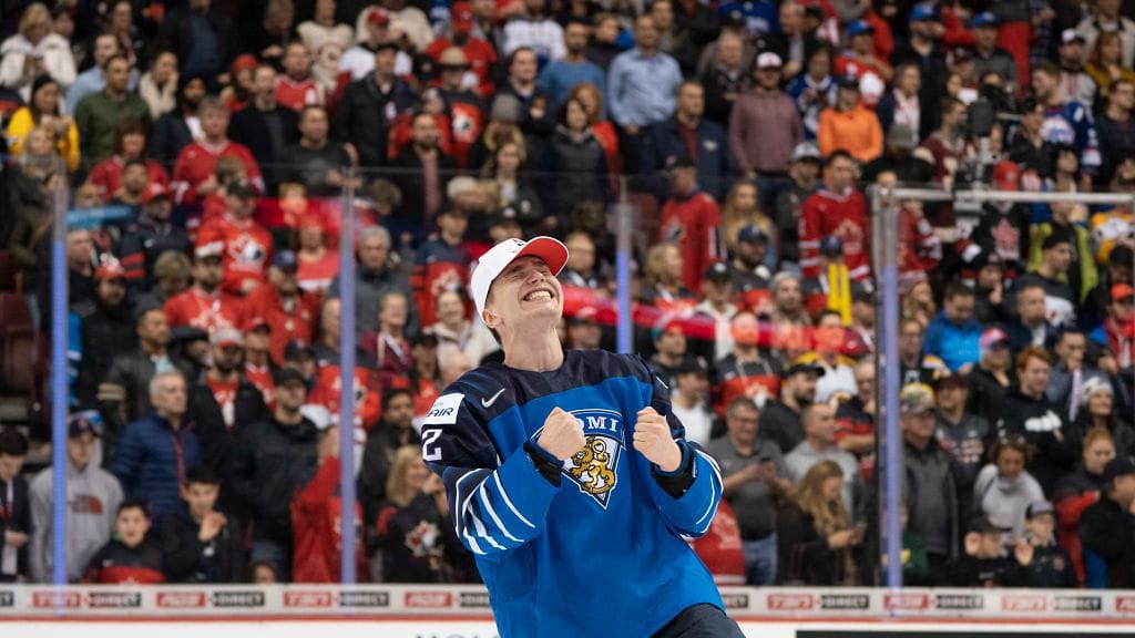 Santeri Virtanen otti ilon irti MM-kullasta.