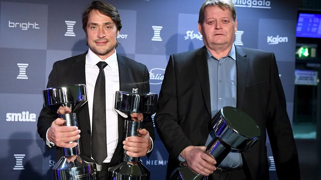 Teemu Selänne ja Seppo Räty.