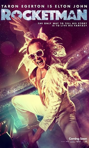 Rocketman juliste 2019 Taron Egerton Elton John