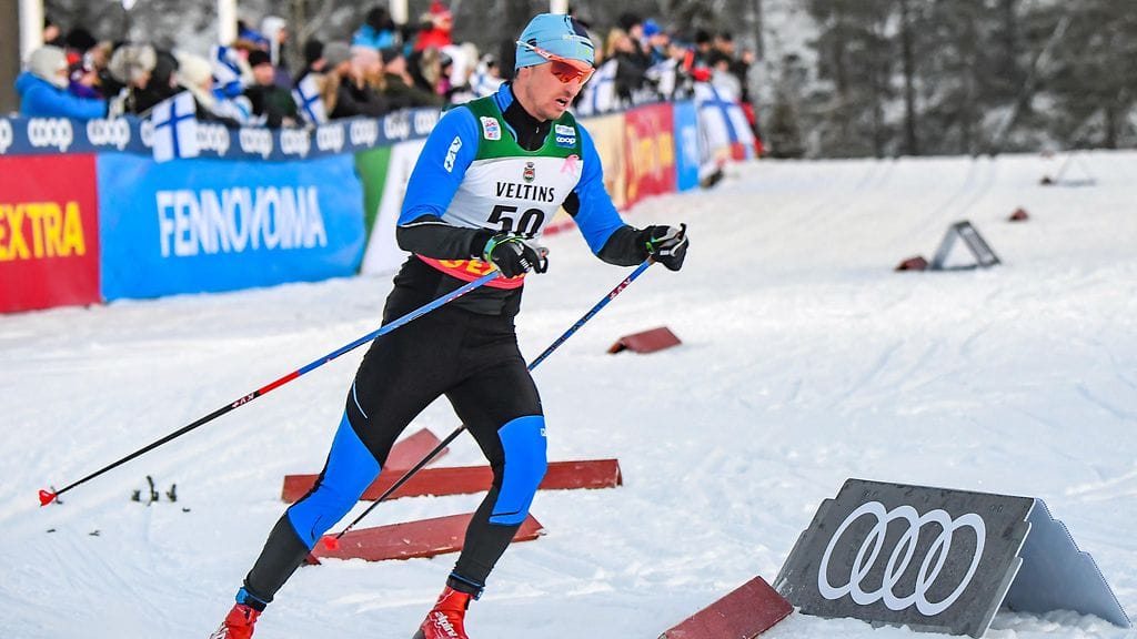 Aleksei Poltoranin ei ollut lähtöviivalla Seefeldin MM-kisojen 15 kilometrin kilpailussa.