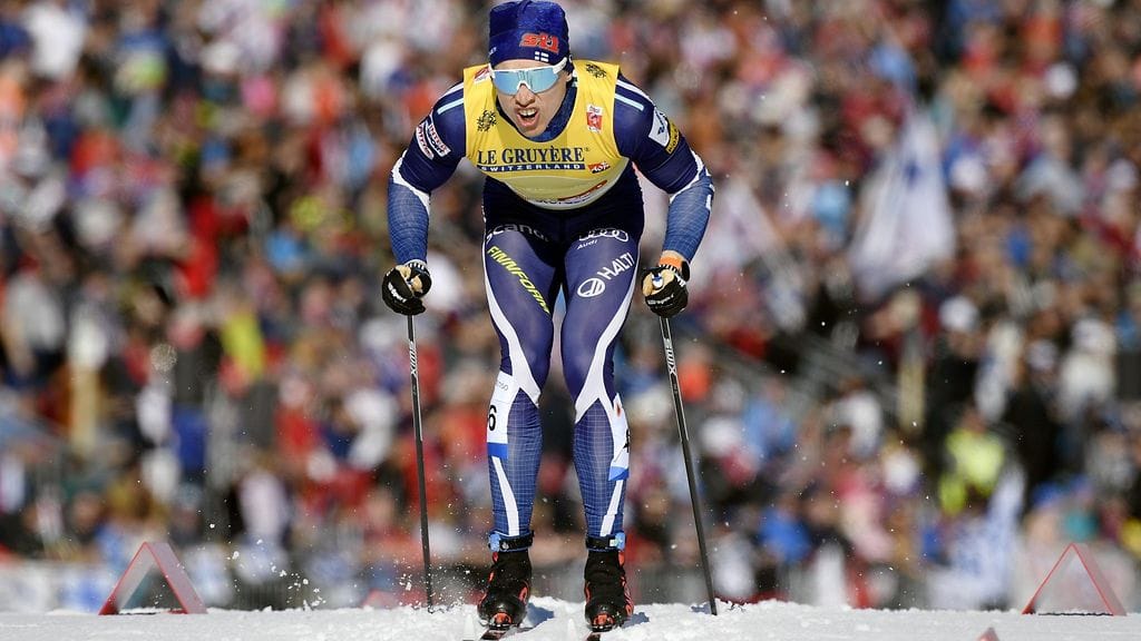 Iivo Niskanen MM-ladulla keskiviikkona.