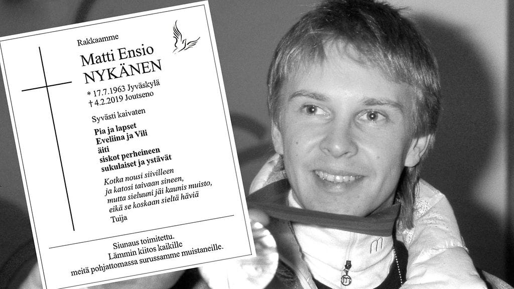 Matti kuolinilmoitus