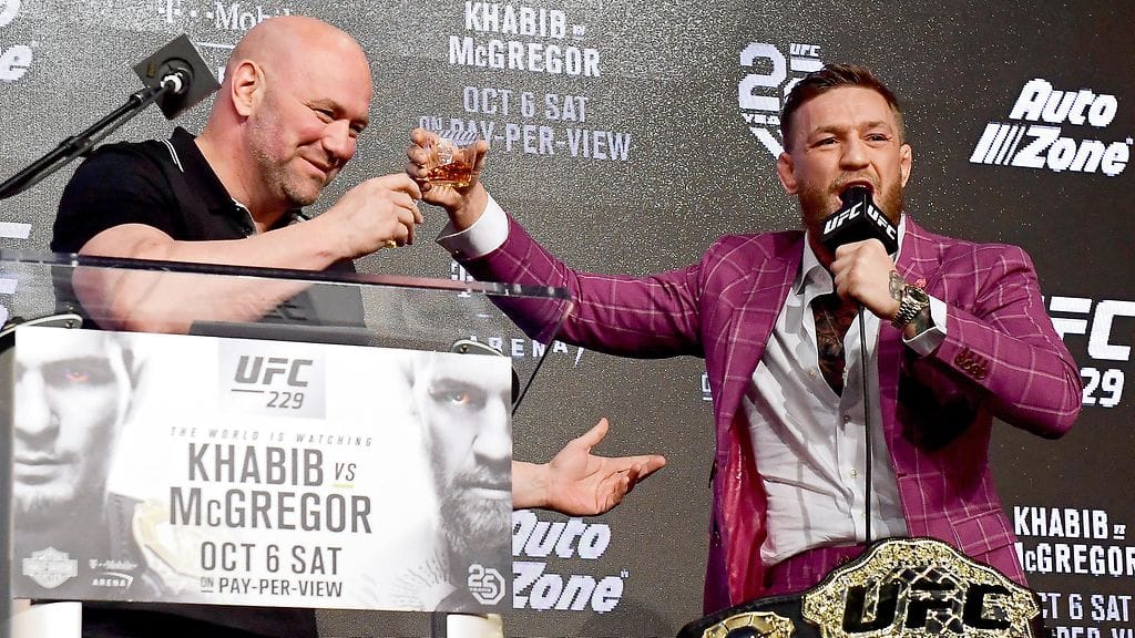 Dana White kunnioittaa Conor McGregorin päätöstä.