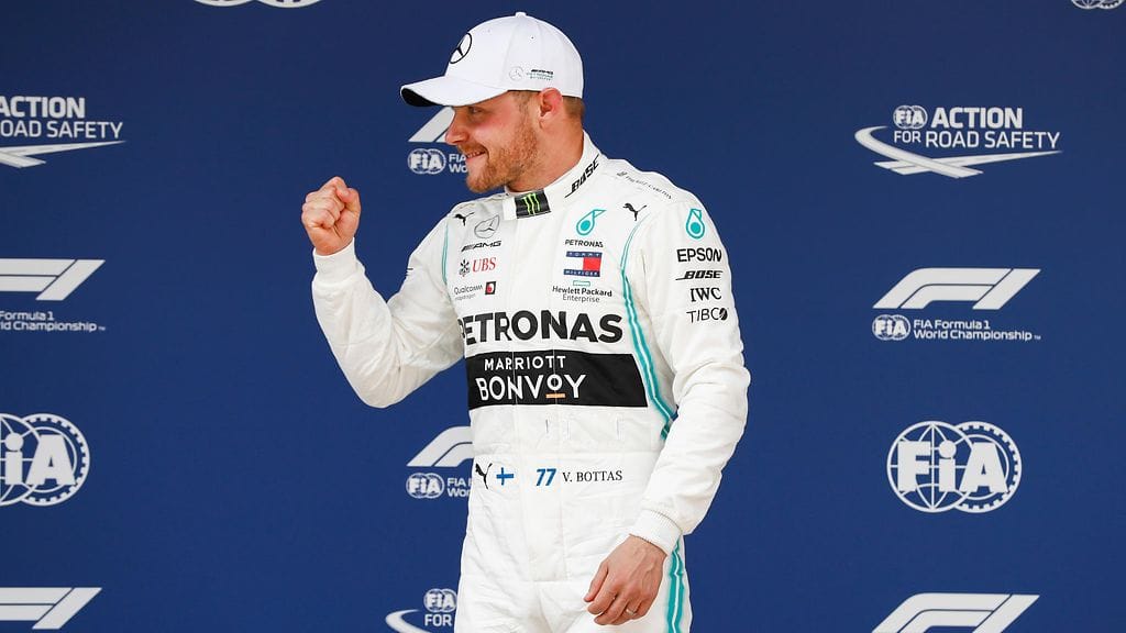 Valtteri Bottas, Kiinan GP:n paalumies.
