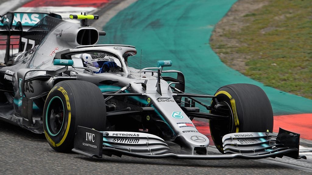 Valtteri Bottas sijoittui Kiinassa toiseksi.