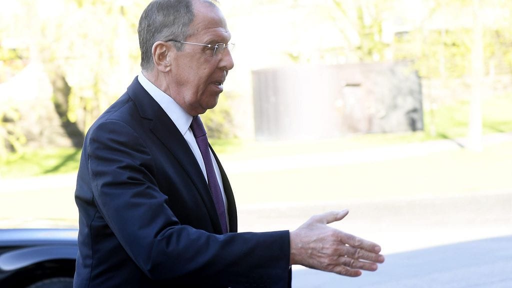 Venäjän ulkoministeri Sergei Lavrov saapui tänään Helsinkiin Euroopan neuvoston ulkoministerikokoukseen.