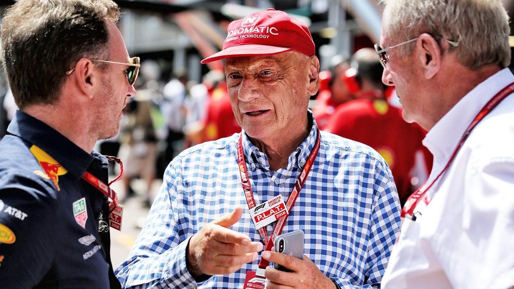 Niki Lauda oli mukana F1-varikolla aina vakavaan sairastumiseensa asti.