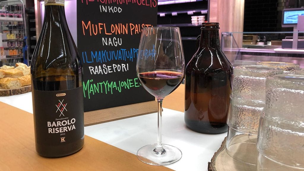 K-Supermarket Lasihytti on ensimmäinen lähikauppa, josta saa Pirkka-viinejä.