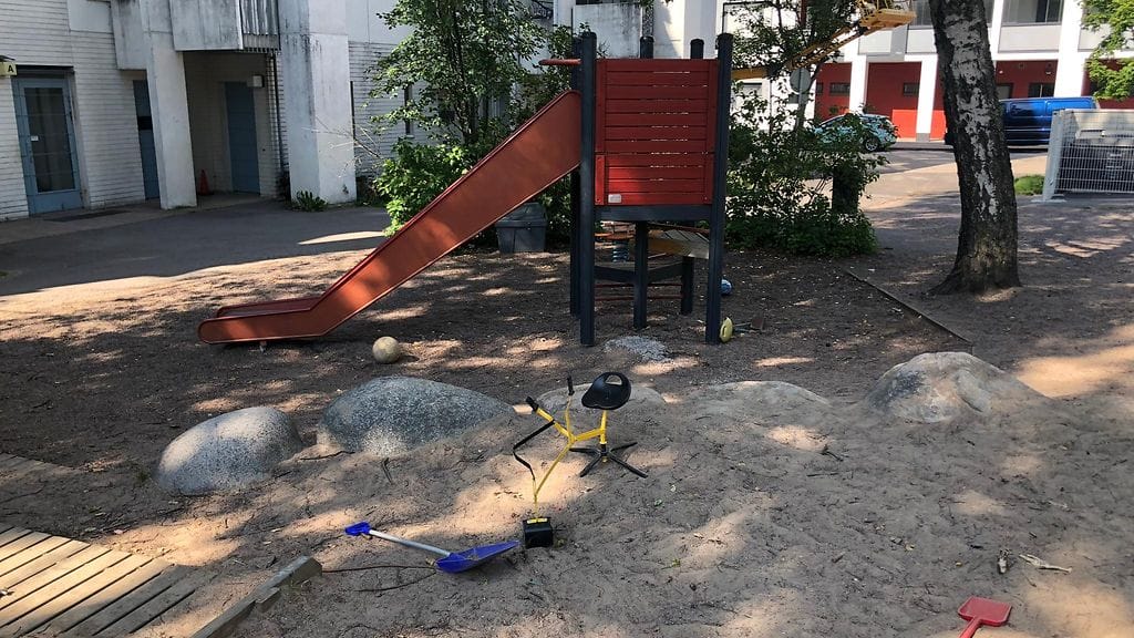 Käpylän ampuminen, leikkipuisto