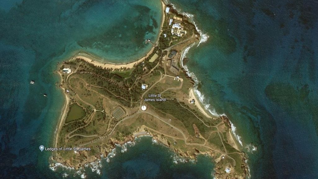 Neitsytsaaret, Little saint james, epstein