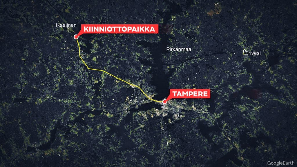 2608-Porvoo kiinniottopaikka kartta