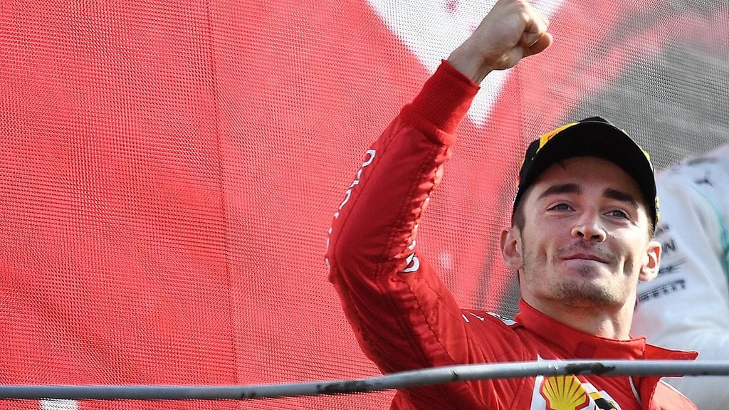 Charles Leclerc tuuletti kauden aikana kahta F1-kisavoittoa.