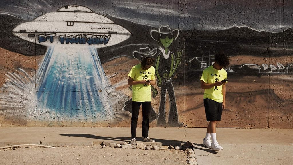 Nettivitsi Area 51:stä on levinnyt laajalle.