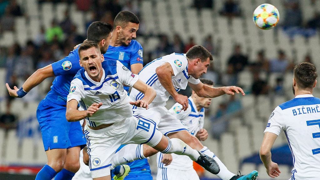 Kreikka löi Bosnian kisahaaveet kanveesiin Ateenassa.