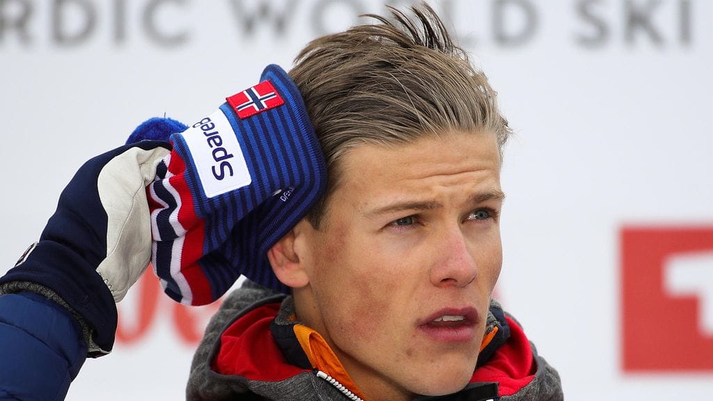 Johannes Hösflot Kläbo jäi vasta viidenneksi kauden avaussprintissä.