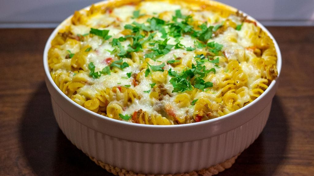 Italialainen makaronilaatikko.