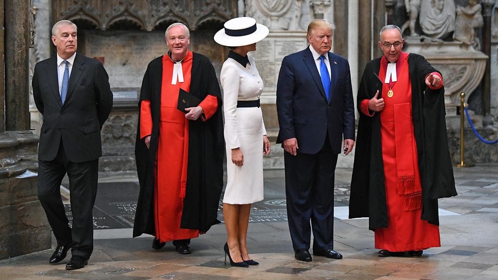 prinssi andrew melania trump donald trump