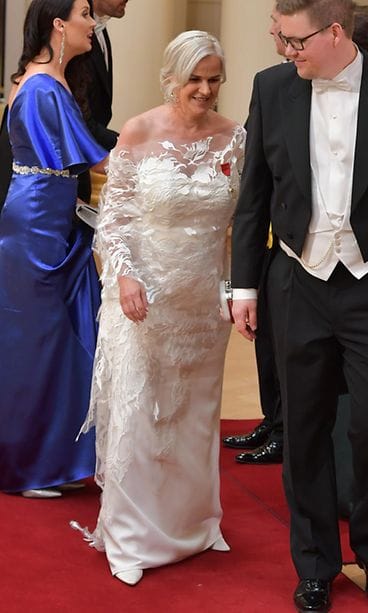 Kaija Stormbom ja Antti Lindtman linnan juhlat 2017