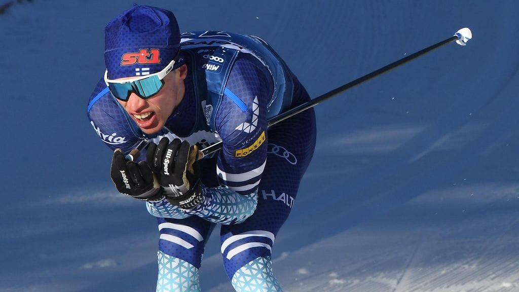 Iivo Niskanen ei pysynyt kärjen kyydissä viimeisillä kilometreillä.