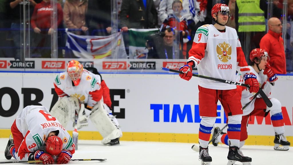 MM-finaaliin käänteet olivat raju pettymys Venäjän pelaajille.