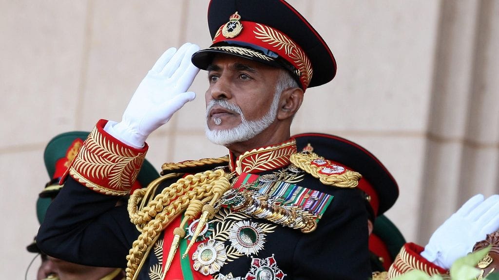 Omanin hallitsija, sulttaani Qaboos bin Said on kuollut 79-vuotiaana. Arkistokuva vuodelta 2010.