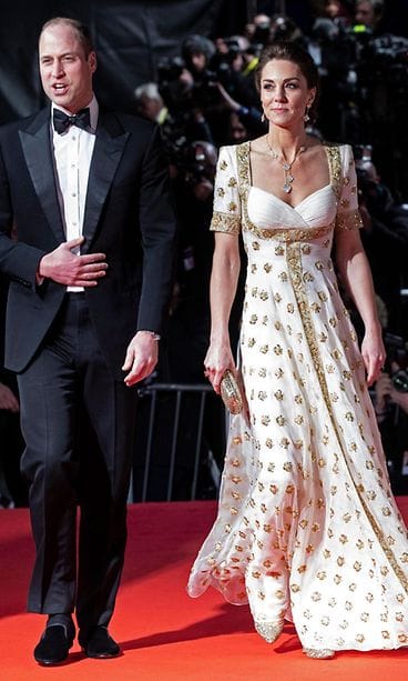 Prinssi William ja herttuatar Catherine Bafta