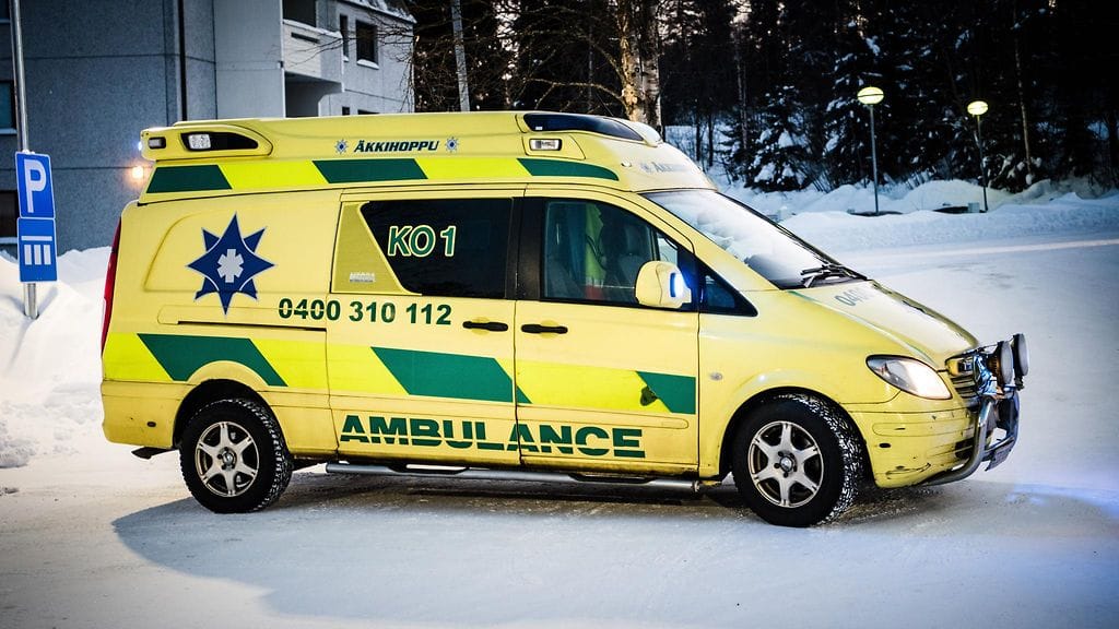 äkkihoppu ambulanssi veho