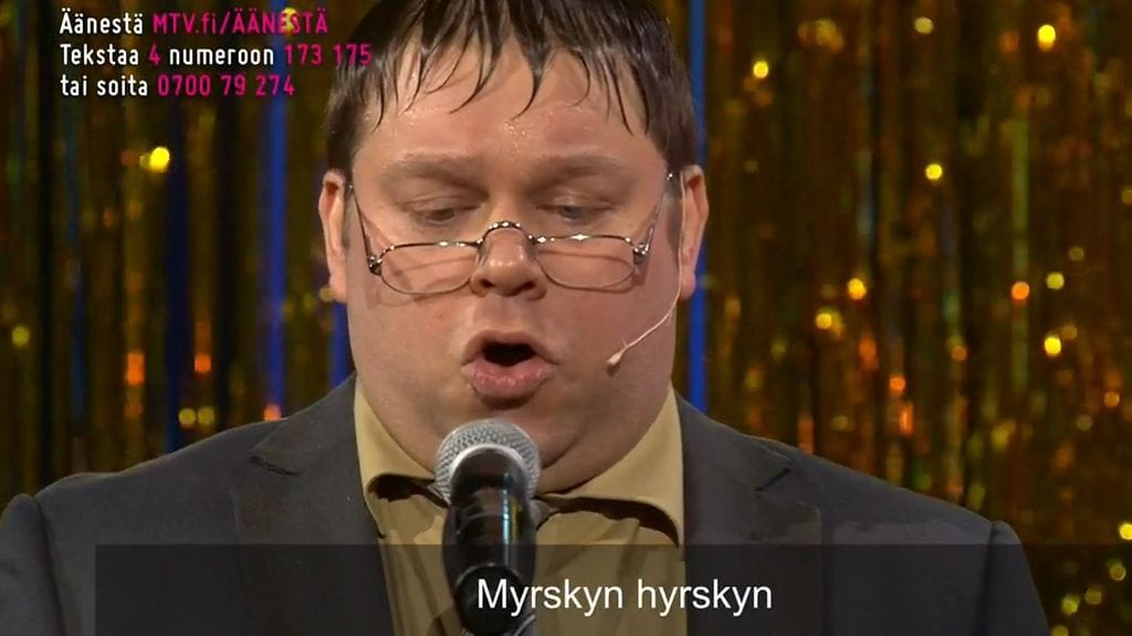 Urmas Viilunkin lauluesitys hurmasi yleisön.