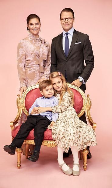 Kruununprinsessa Victorian perhekuva