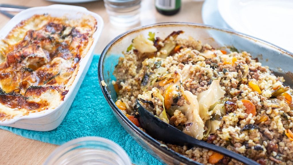 Kapen kaalilaatikossa maistuuu muun muassa currymauste.