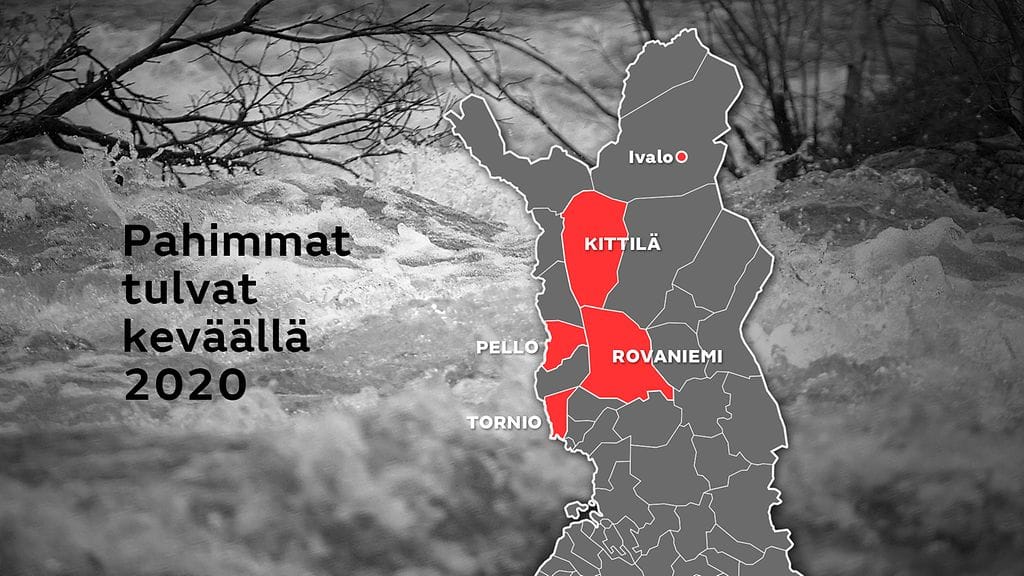 Pahimmat tulvat 2020