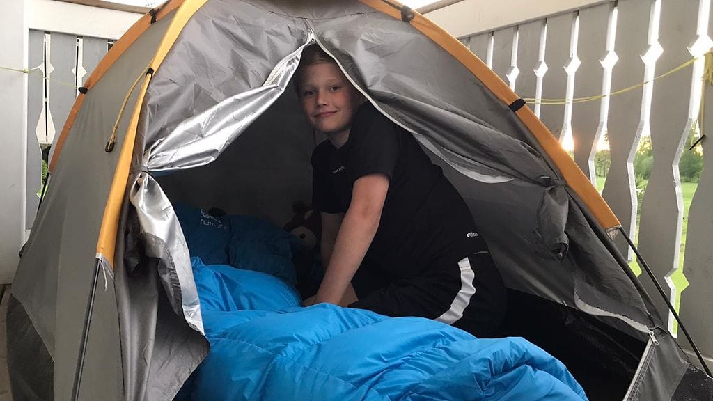 Leo Ampuja koko teltta