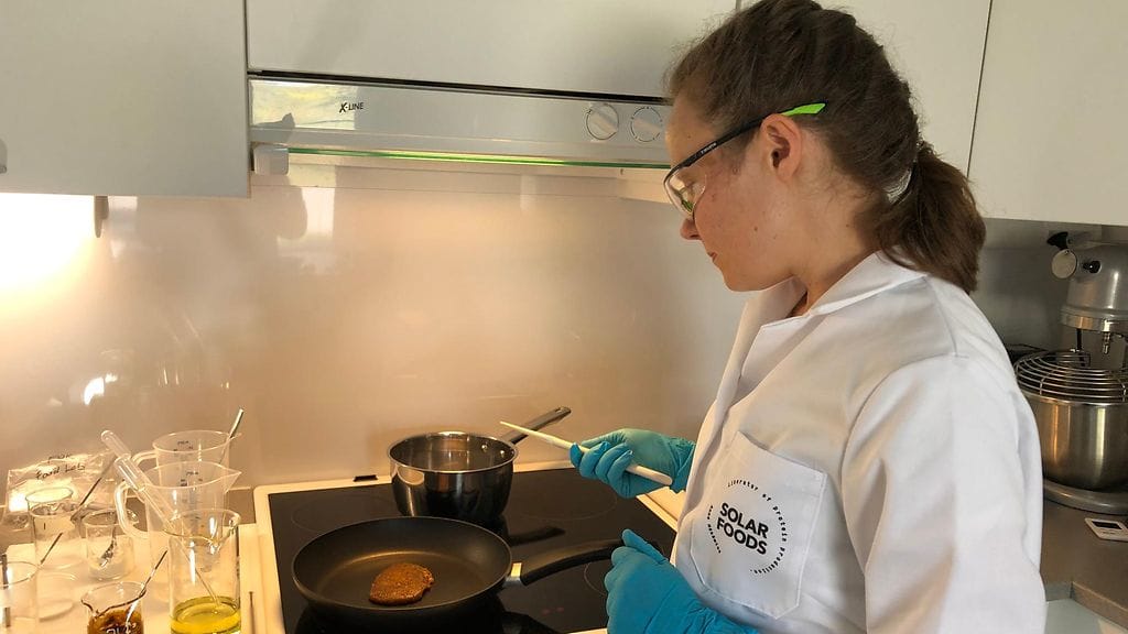 Solar Foods, ruokaa ilmasta, tuotekehittely, juuston kaltainen tuote