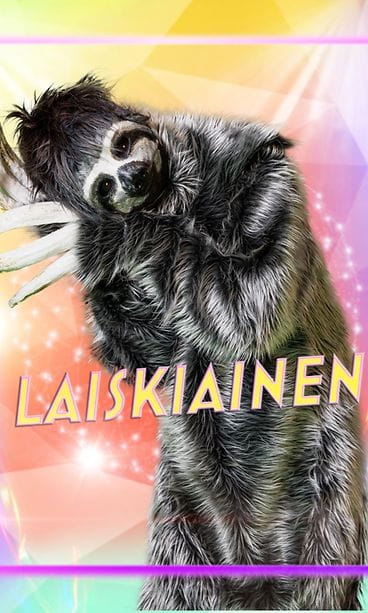 masked_singer_suomi_kausi_2_postikortit_laiskiainen_01_kuvaaja_saku_tiainen