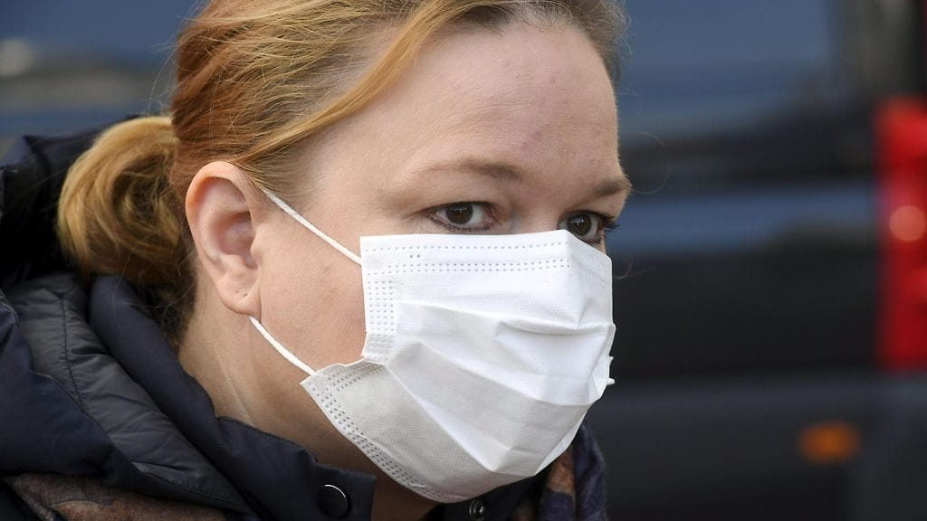 Perhe- ja peruspalveluministeri Krista Kiuru osallistui SDP:n Toimintapäivä -tapahtumaan Helsingissä 10. lokakuuta 2020.