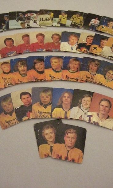 Hellas Mestaruussarja 1972 -keräilykortteja, Jenkki purukumi