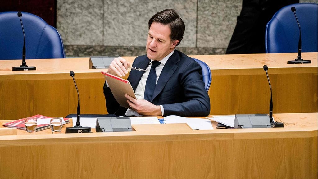 Pääministeri Mark Rutte.