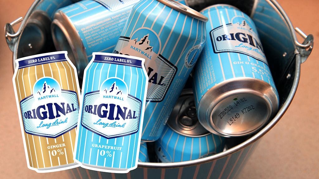 Alkoholitonta lonkeroa! Hartwall tuo kauppoihin kaksi uutta lonkeroa.