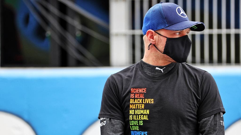 Valtteri Bottas ei taipunut helpolla Mercedeksen käskyyn Espanjan GP:ssä.