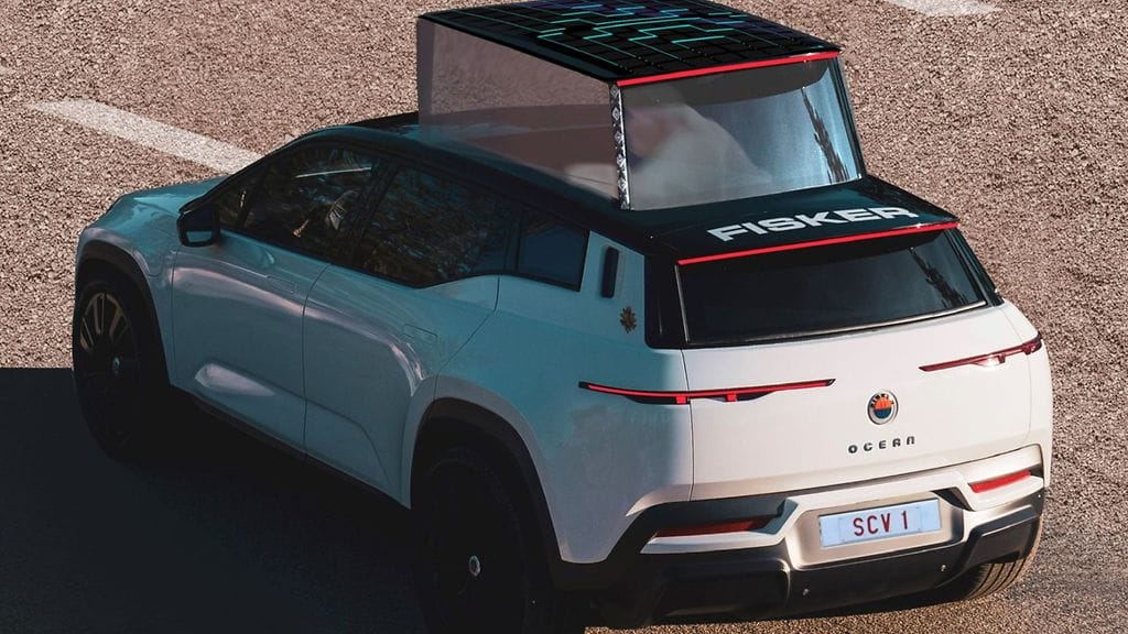 fisker ocean popemobile