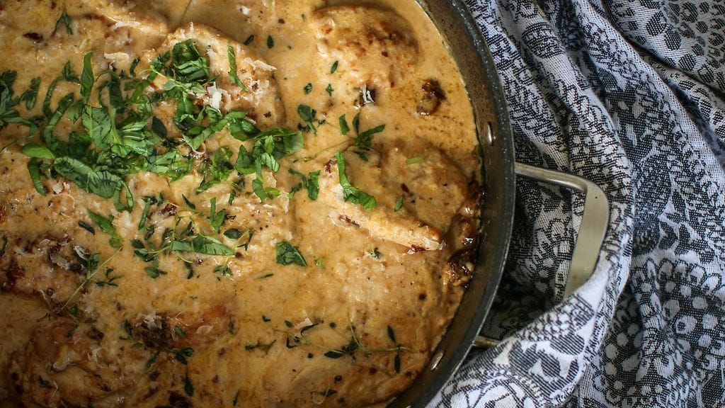 Marry Me -kana on suosittu broilerikastikeohje.