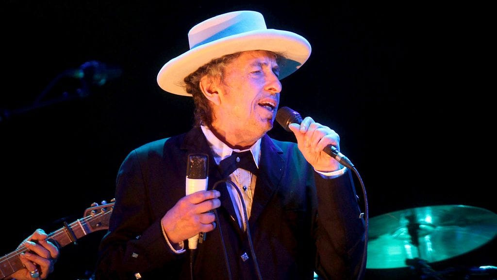 Yhdysvaltalainen folk- ja rock-musiikin konkari Bob Dylan konsertoi Helsingin areenalla torstaina 16. lokakuuta. Tämä kuva Dylanista on vuodelta 2012.