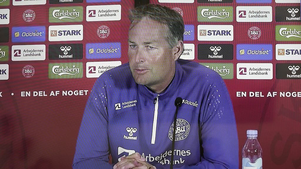 Kasper Hjulmand kertoi lehdistötilaisuudessa Christian Eriksenin katsoneen Huuhkajat-pelin viimeiset 10 minuuttia.