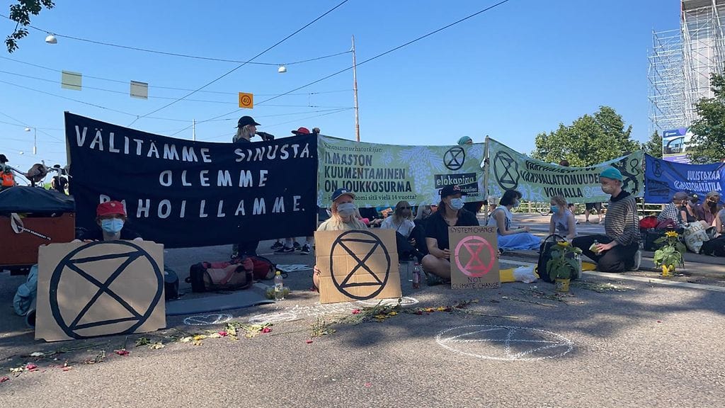 Elokapina mielenosoitus 7