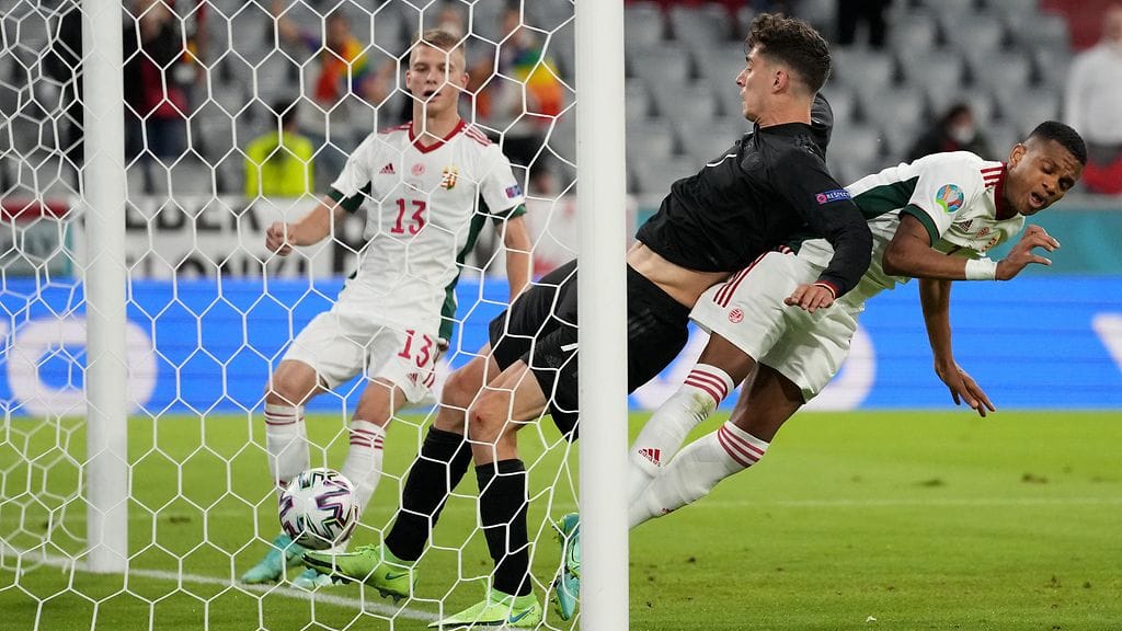 Saksa ja Unkari tahkosivat dramaattisen ottelun.